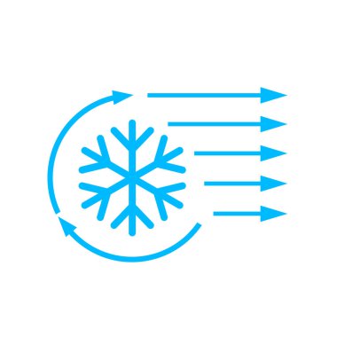 Air conditioning vector icon clipart