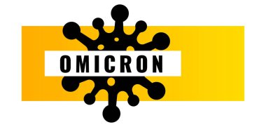 Omicron Corona Virüs Uyarı Pankartı