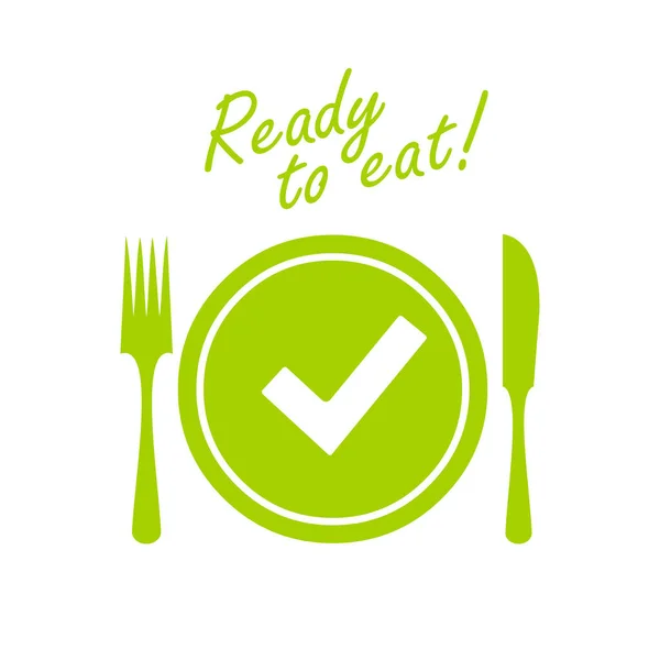 Meal Ready Eat Vector Icon — Stock Vector