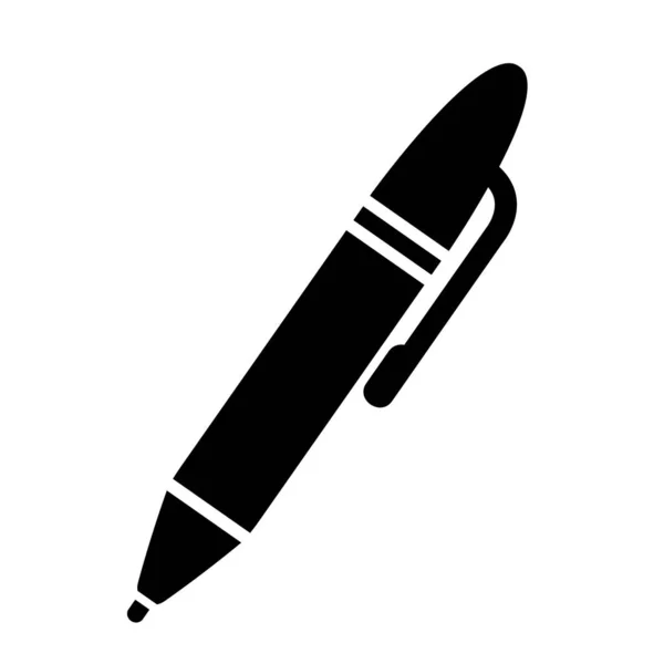 Pen Vector Web Icoon — Stockvector