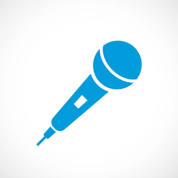 Hand Microphone Vector Icon — Stock Vector