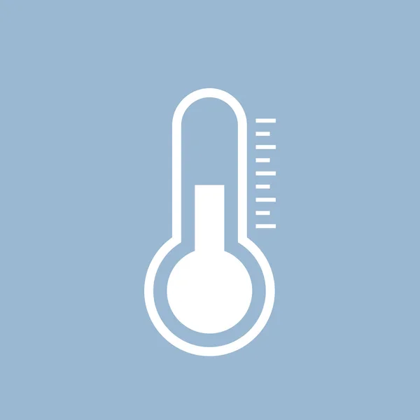 Hőmérő Vektor Web Piktogram — Stock Vector
