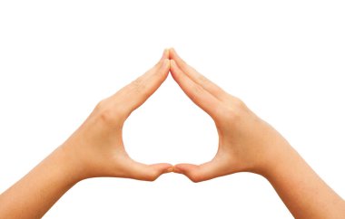 eller kalp simgesi yapmak