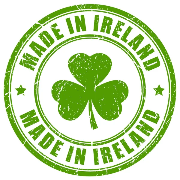 Made Ireland Selo Vetorial — Vetor de Stock