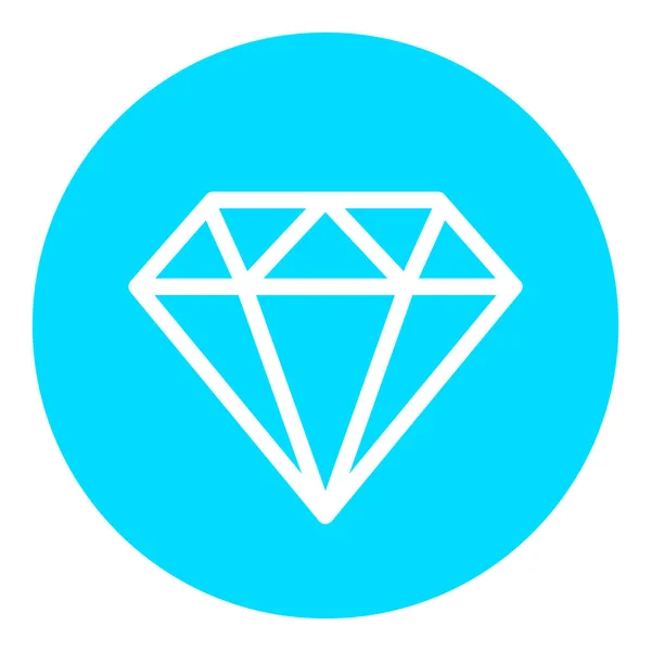 Diamond Vector Icon — 图库矢量图片