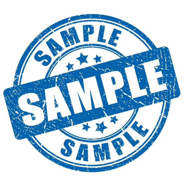 Sample Ink Rubber Stamp — Stock vektor