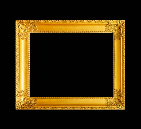 Elegant Horizontal Gold Frame — Zdjęcie stockowe