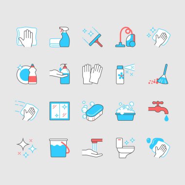 Basit renk simgelerini temizliyorum. Düzenlenebilir vuruş.