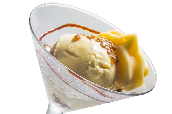 Vanilyalı dondurma.