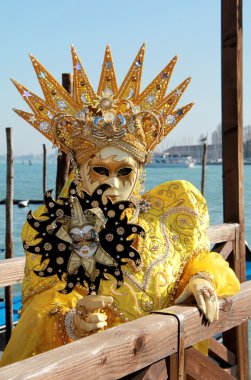 Venedik Maske portre