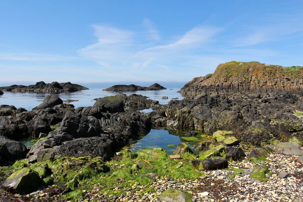 Krajina z přístavu ballintoy — Stock fotografie