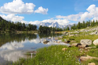 berglandschap van Cirrus lake