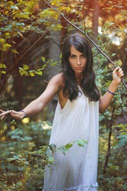 bir perisi sonbahar portresi