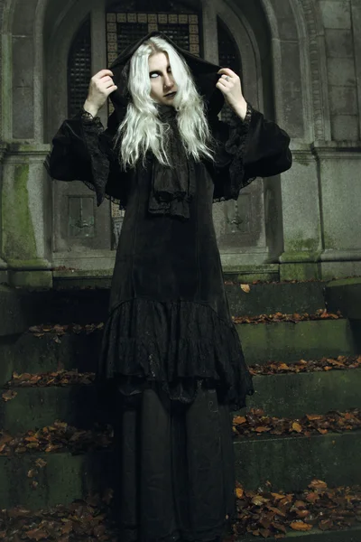 Scary dark witch — Stock Photo, Image