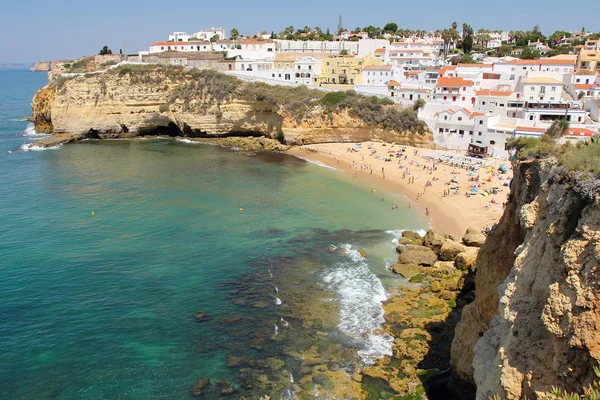 Beautiful village of Carvoeiro in Algarve — Stock Photo, Image