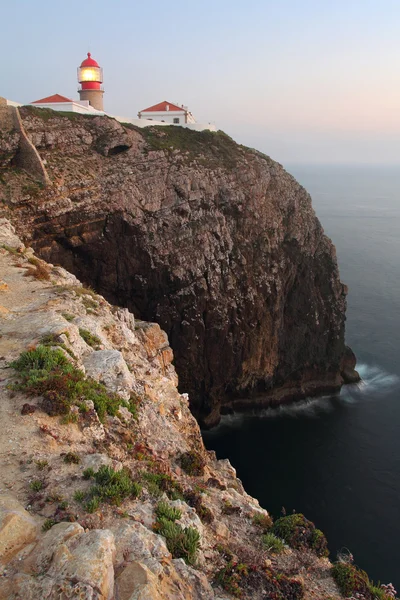 Faro de Cabo Sao Vincente — Foto de Stock