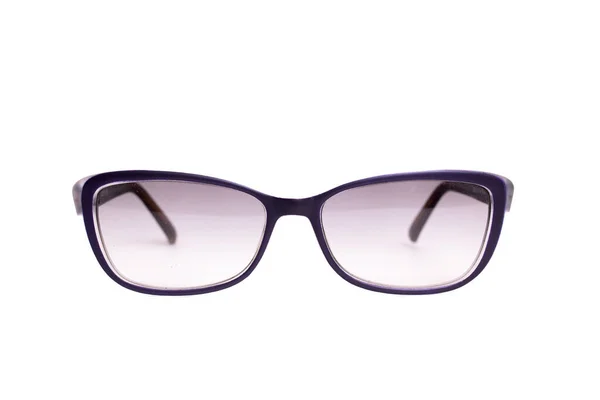 Blackout Brille Isoliert Auf Weißem Hintergrund Nahaufnahme — Stockfoto