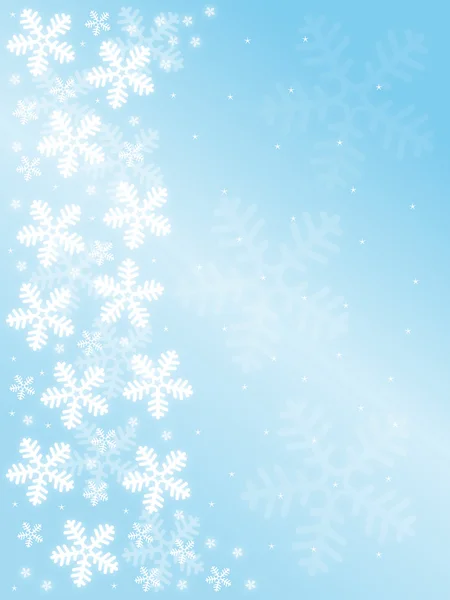 Winter Kerst Achtergrond — Stockvector