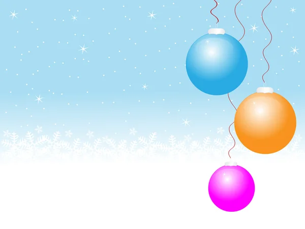 Karlı Noel arkaplanı