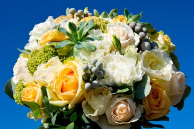 Güzel düğün buketi