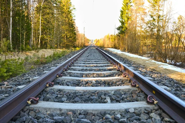 düz demiryolu parça