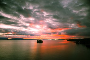 muhteşem gün batımı