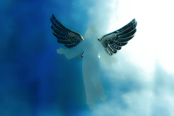 Ангел на небесах — стоковое фото