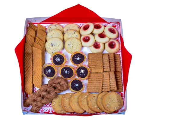 Many cookies of different varieties — Stock Photo, Image