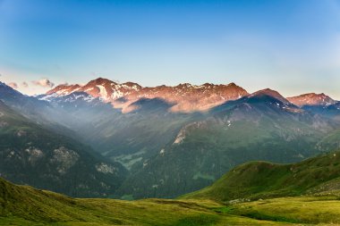 güzel manzara sabah Alps