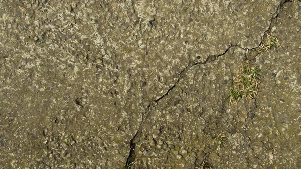 Vieux Béton Fissuré Grunge Béton Mur Ciment Avec Fissure Pour — Photo