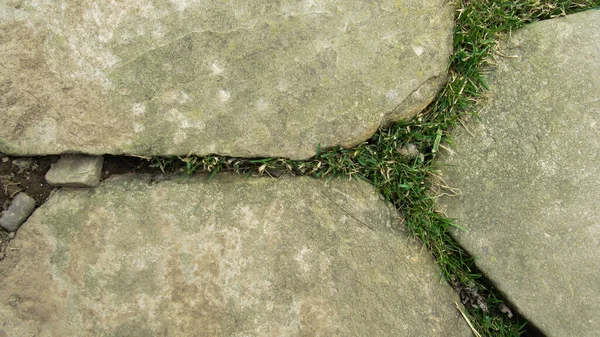 Vieux Béton Fissuré Grunge Béton Mur Ciment Avec Fissure Pour — Photo