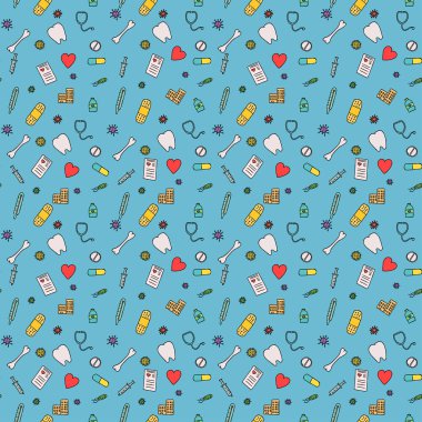 Kusursuz tıbbi şablon. ilaç arkaplanı