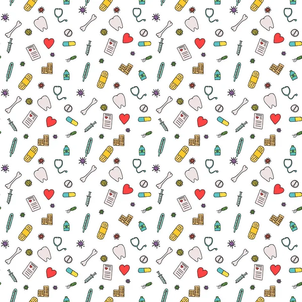 Kusursuz tıbbi şablon. ilaç arkaplanı