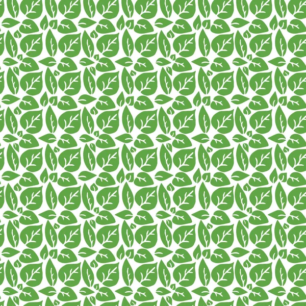 Yeşil yapraklı kusursuz desen. yeşil yapraklar arkaplan.