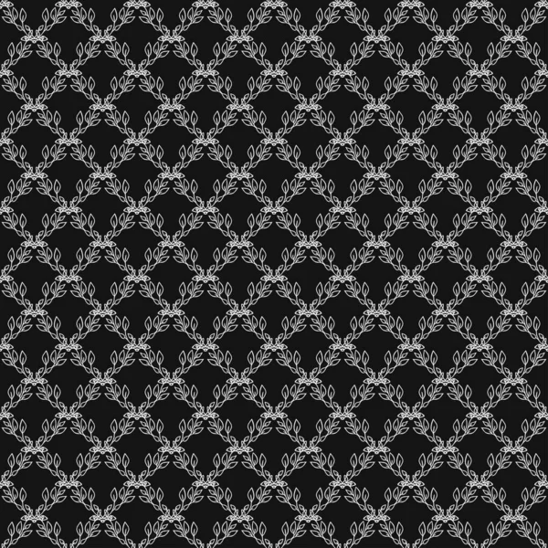 Motif Vectoriel Floral Sans Couture Doodle Vecteur Avec Motif Floral — Image vectorielle