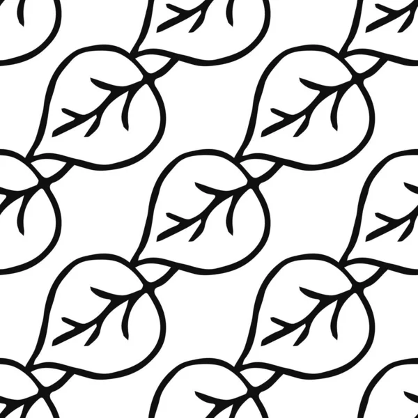 Kusursuz çiçek vektör deseni. Beyaz arka planda çiçek desenli karalama vektörü. Klasik çiçek deseni, tatlı elementler projeniz, menünüz, kafe dükkanınız için arka plan