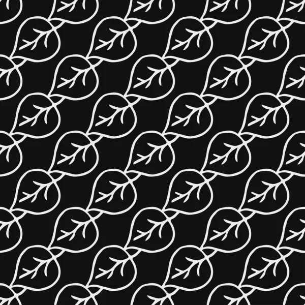 Kusursuz çiçek vektör deseni. Siyah arka planda çiçek desenli karalama vektörü. Klasik çiçek deseni, tatlı elementler projeniz, menünüz, kafe dükkanınız için arka plan