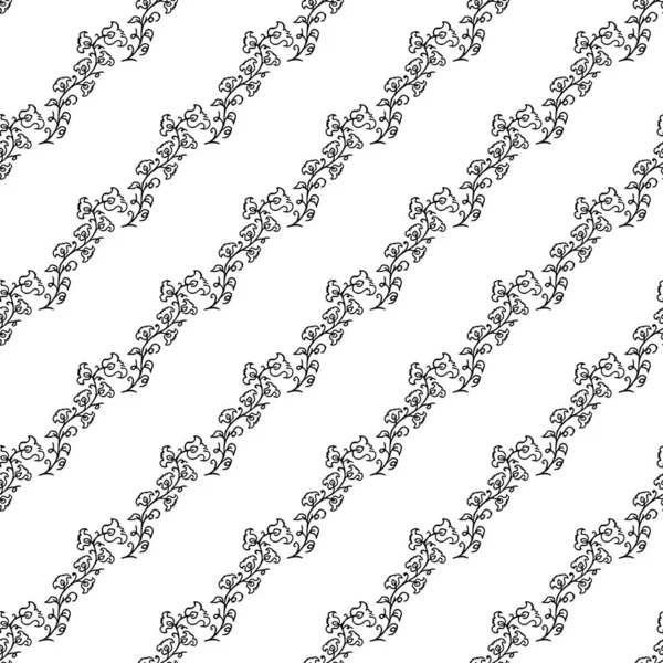 Kusursuz çiçek desenli duvar kağıdı. Çiçek süslemeli karalama vektörü. Klasik çiçek dekoru, tatlı elementler projeniz, menünüz, kafe dükkanınız için arka plan