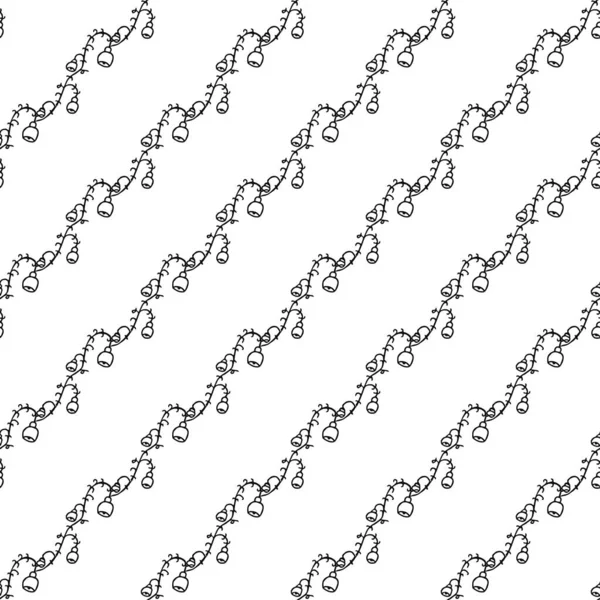 Kusursuz çiçek desenli duvar kağıdı. Çiçek süslemeli karalama vektörü. Klasik çiçek dekoru, tatlı elementler projeniz, menünüz, kafe dükkanınız için arka plan