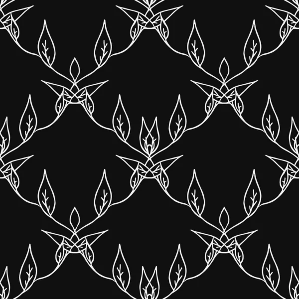 Kusursuz çiçek desenli duvar kağıdı. Çiçek süslemeli karalama vektörü. Klasik çiçek dekoru, tatlı elementler projeniz, menünüz, kafe dükkanınız için arka plan