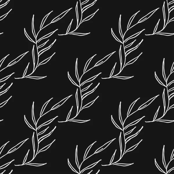 Kusursuz çiçek desenli duvar kağıdı. Çiçek süslemeli karalama vektörü. Klasik çiçek dekoru