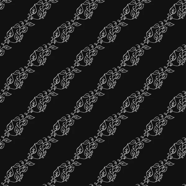 Seamless floral wallpaper. Doodle vector with floral ornament. Vintage floral decor