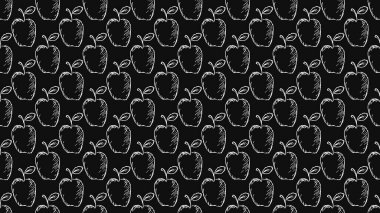 Yatay elma arkaplanı. Elma deseni