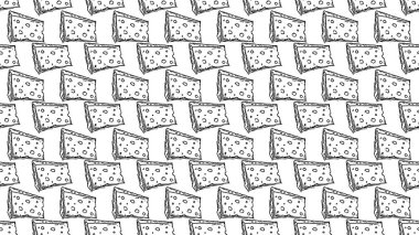 Horizontal cheese background. Cheese pattern