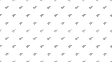 Horizontal pizza background. pizza pattern