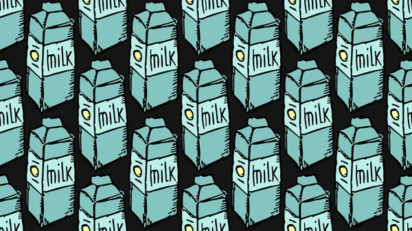 Horizontal seamless milk background. Milk pattern
