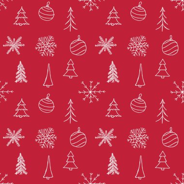 Kusursuz Noel şablonu. Yeni yıl arkaplanı