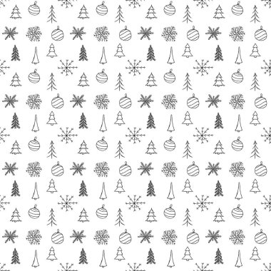 Kusursuz Noel şablonu. Yeni yıl arkaplanı