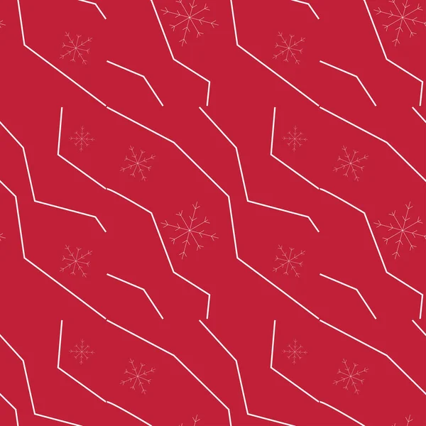 Abstraktes Einfaches Weihnachtsmuster Farbige Neujahrshintergrund — Stockvektor