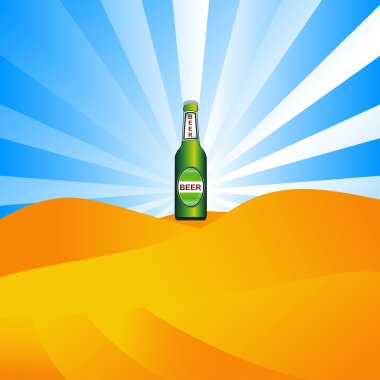 Çölün ortasında bira